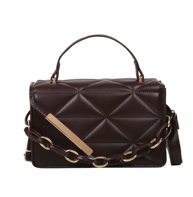 Quilted PU Leather Handbag